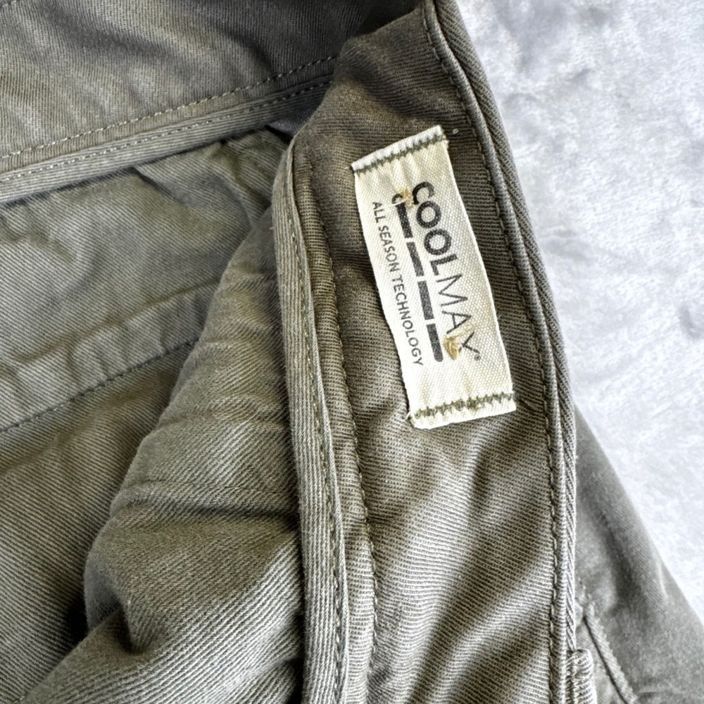 Madewell Chino Shorts Mens 34 Olive Green CoolMax All Season (1564) - Picture 4 of 10